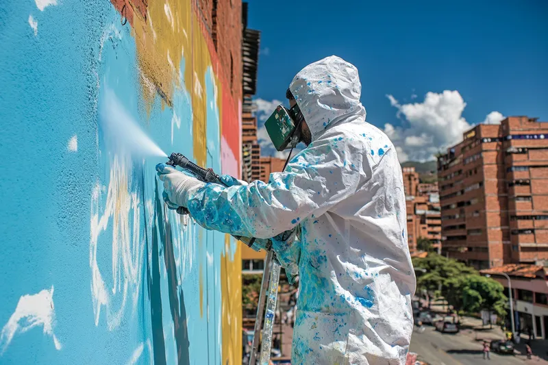 la pulverización de la pintura es muy seca, soluciones efectivas