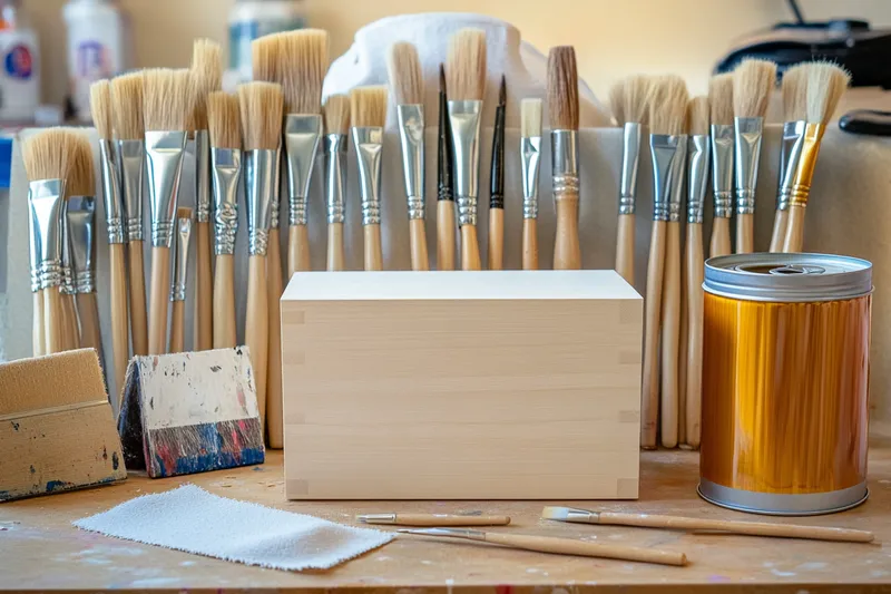 ¿cómo pintar una caja de madera? tips para un acabado perfecto