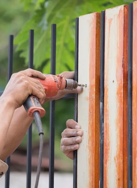 ¿Como pintar una reja