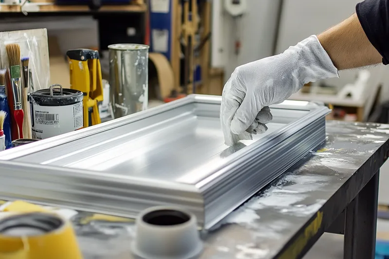 ¿Como pintar ventanas de aluminio